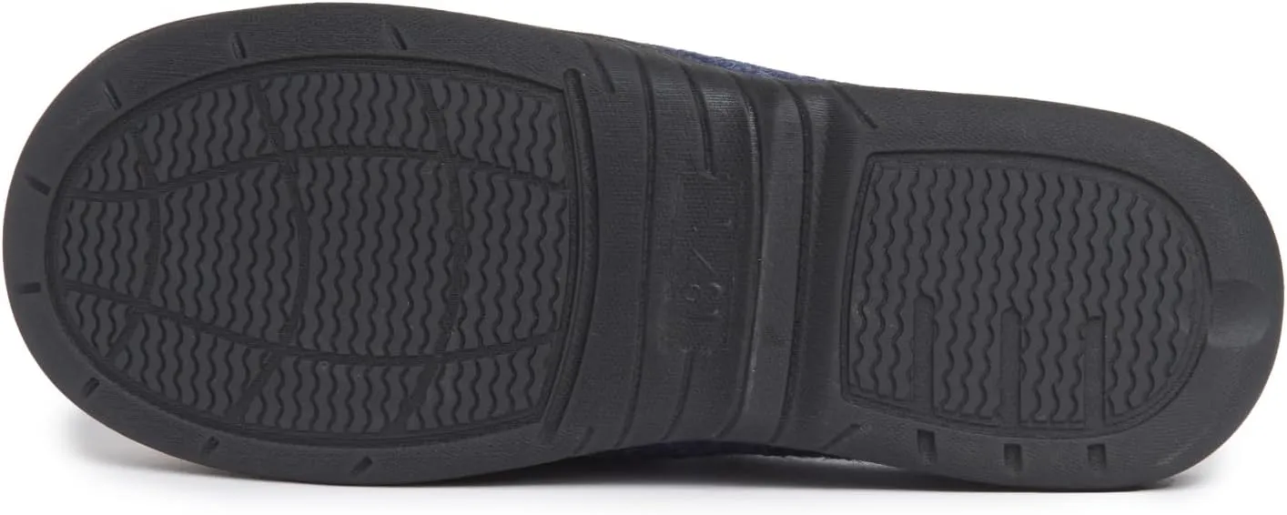 Lucky Brand Boy's Fleece Clog Micro Suede Tab Slippers ?C Comfortable and Cozy Footwear for Boys