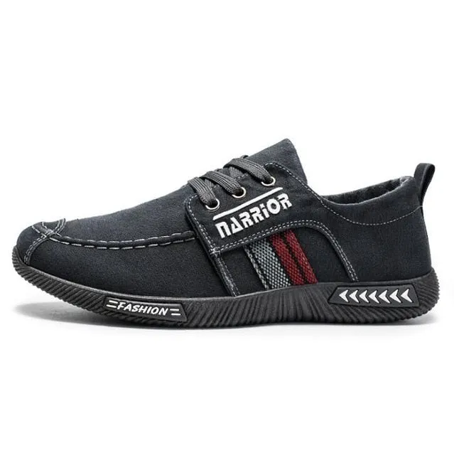 Men shoes 2020 spring men canvas shoes flat casual shoes lace up comfortable breathable shoes man flats size 39 - 44