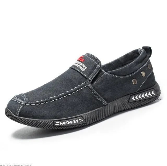 Men shoes 2020 spring men canvas shoes flat casual shoes lace up comfortable breathable shoes man flats size 39 - 44