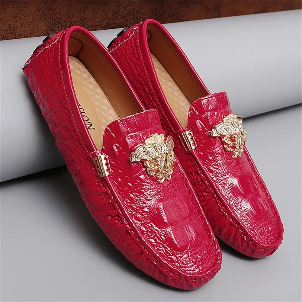 Men's Business Casual Shoes Fashion Slip-On Loafers Leather Formal Wear Casual Walking Driving Shoes for Men