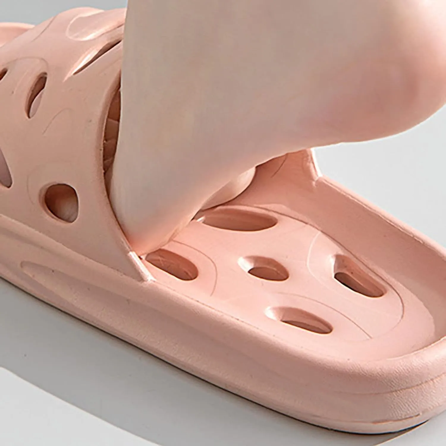 Men's Cloud Slides Pillow Slippers for Shower Sandals Flat Sandals