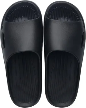Men's Cloud Slides Pillow Slippers for Shower Sandals Flat Sandals