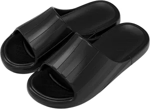 Men's Cloud Slides Pillow Slippers for Shower Sandals Flat Sandals