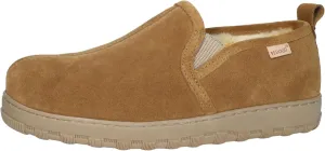 Men's Cow Suede Upper Shearling Indoor/Outdoor Slippers