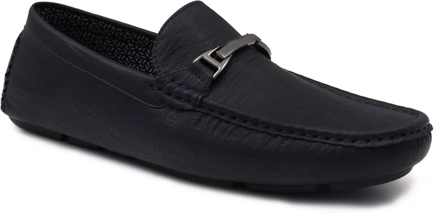 Mens Driving Loafer, Lightweight Breathable Design with Durable Rubber Sole