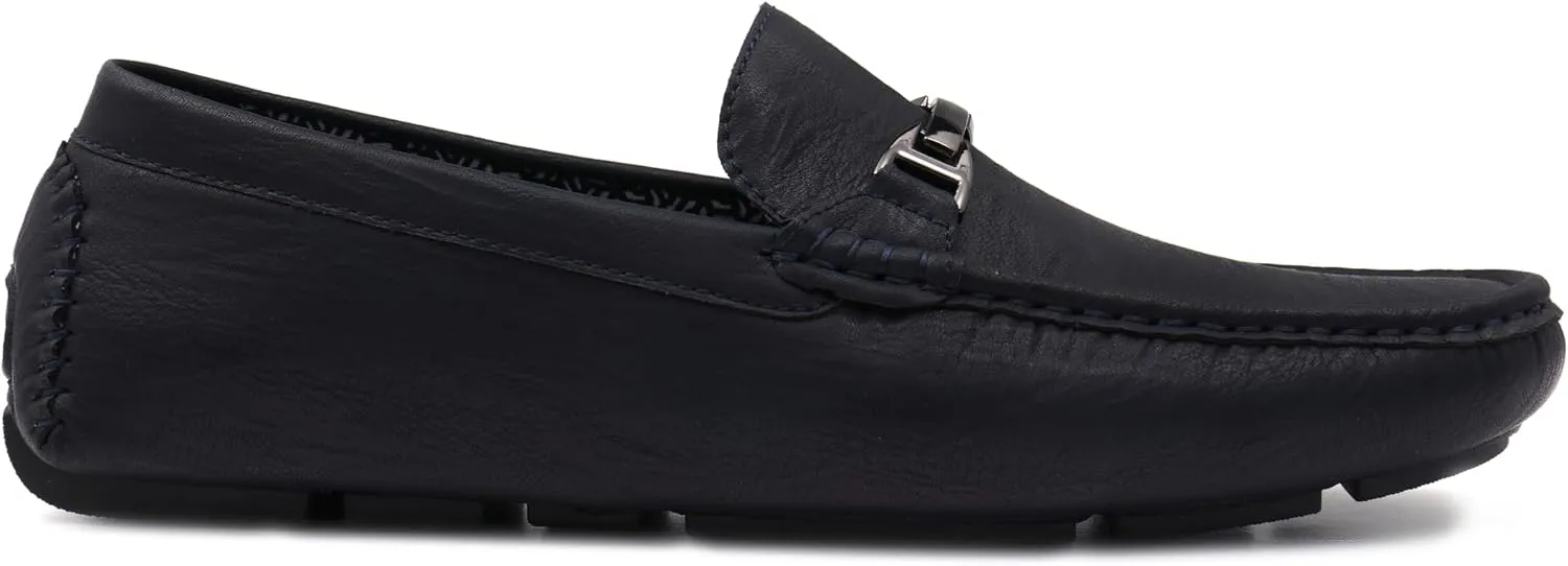 Mens Driving Loafer, Lightweight Breathable Design with Durable Rubber Sole