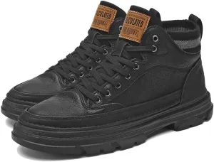 Men's high-top Sneakers, Skateboarding, Casual Walking Shoes Fashion Sneakers, Sneakers, Cargo Shoes Camping Chukka Boots Hiking Boots