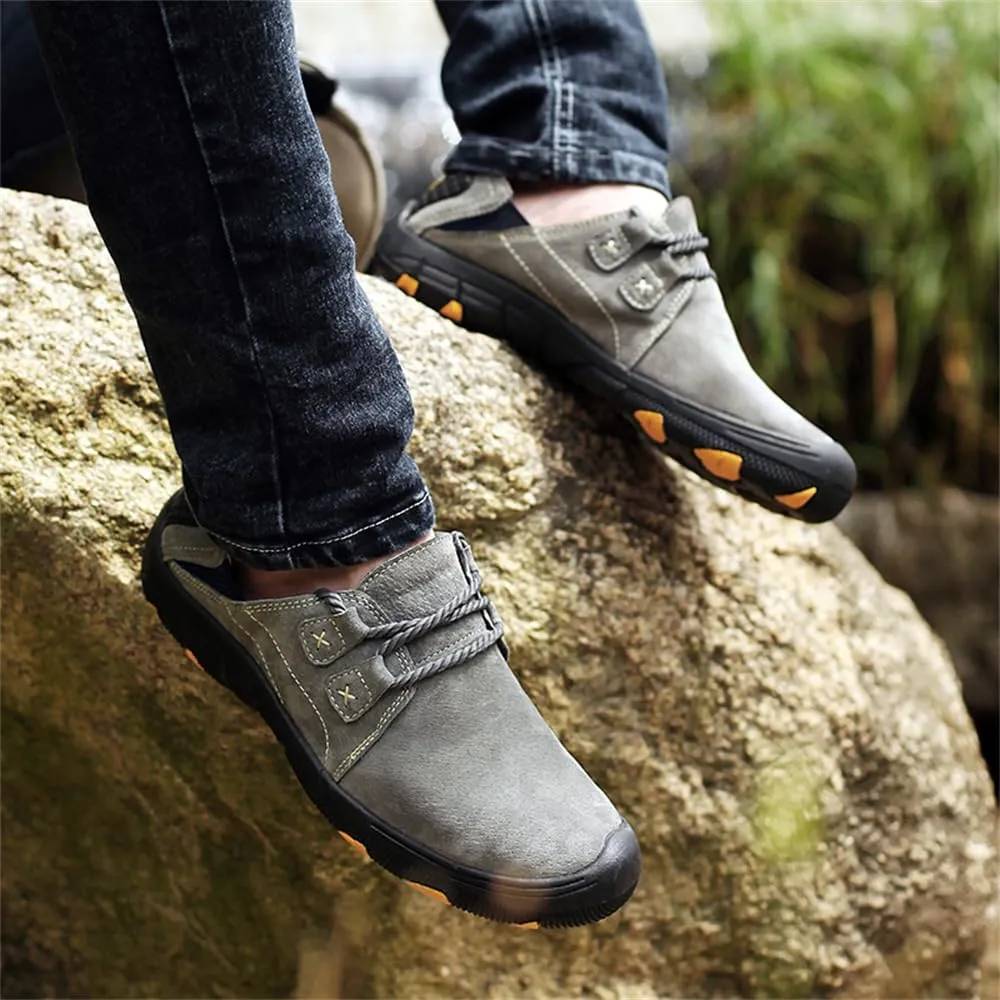 Men's Hiking Shoes Water Resistant Outdoor Sneakers Trekking Non-Slip Lightweight Trail Camping Breathable Climbing Travel Shoes