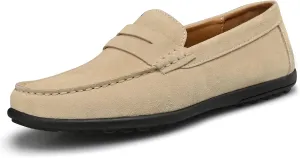 Men??s Moccasins Loafers Casual Leather Slip-On Driving Shoes Dress Comfortable & Light-Weight
