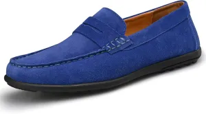 Men??s Moccasins Loafers Casual Leather Slip-On Driving Shoes Dress Comfortable & Light-Weight