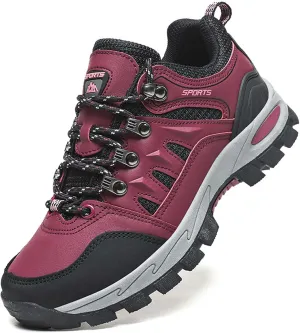 Men's Women's Waterproof Hiking Shoes Non-Slip Breathable Climbing Shoes Outdoor Sports Shoes Comfortable Lightweight Travel Camping Walking Shoes