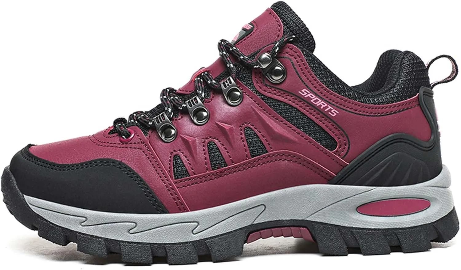 Men's Women's Waterproof Hiking Shoes Non-Slip Breathable Climbing Shoes Outdoor Sports Shoes Comfortable Lightweight Travel Camping Walking Shoes