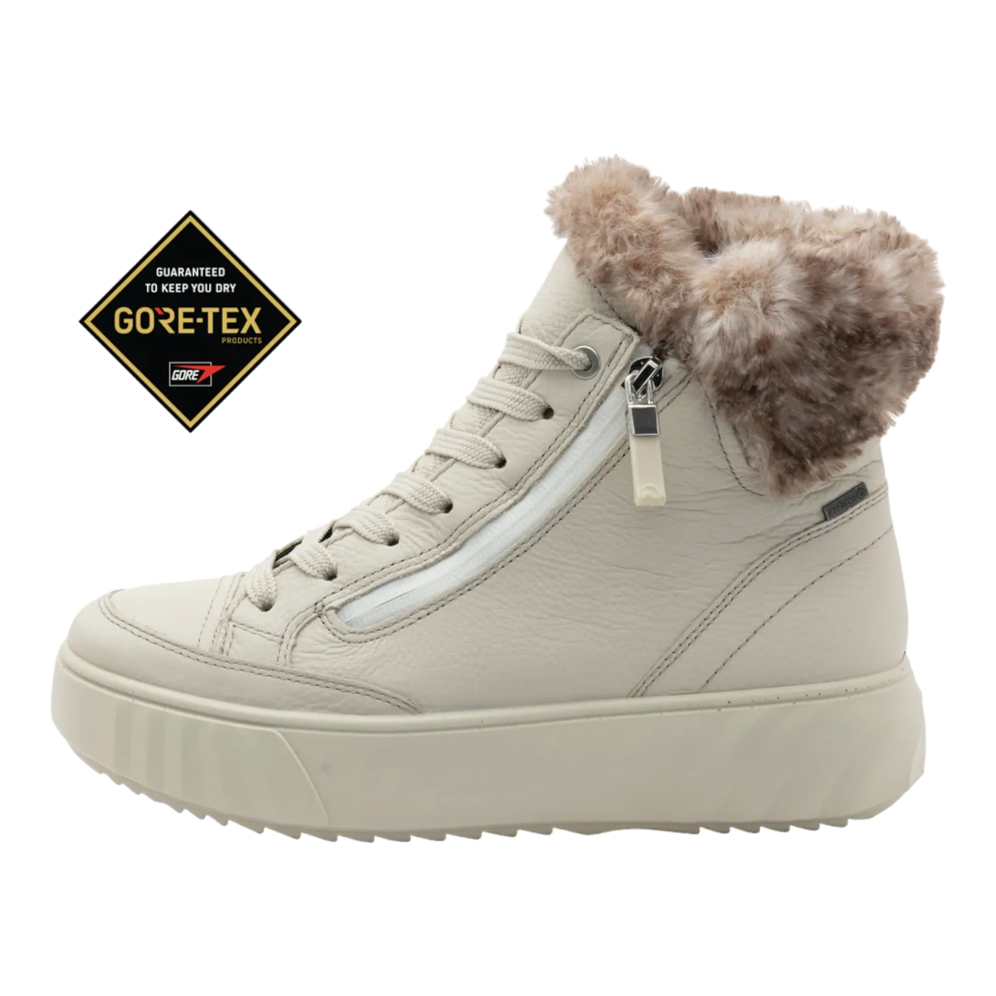 Mikayla Women's GORE-TEX® Faux Fur Zip & Lace Bootie