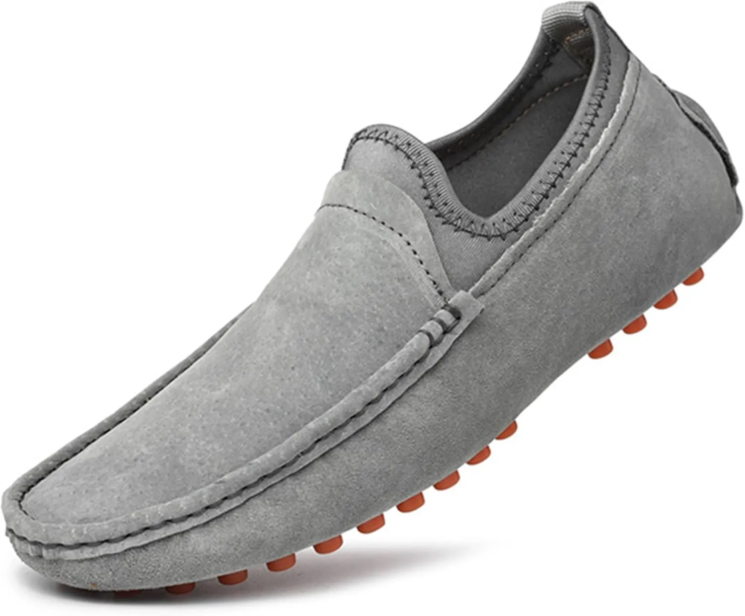 Minishion Boys Mens Fashion Loafers Dress Shoes with Arch Support Driving Moccasins YY009