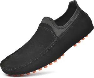 Minishion Boys Mens Fashion Loafers Dress Shoes with Arch Support Driving Moccasins YY009