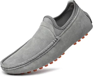 Minishion Boys Mens Fashion Loafers Dress Shoes with Arch Support Driving Moccasins YY009