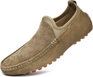 Minishion Boys Mens Fashion Loafers Dress Shoes with Arch Support Driving Moccasins YY009