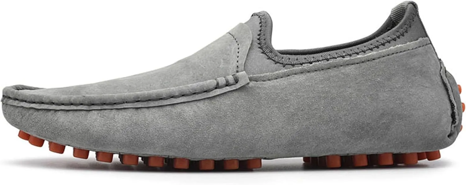 Minishion Boys Mens Fashion Loafers Dress Shoes with Arch Support Driving Moccasins YY009