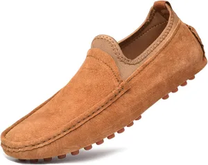 Minishion Boys Mens Fashion Loafers Dress Shoes with Arch Support Driving Moccasins YY009