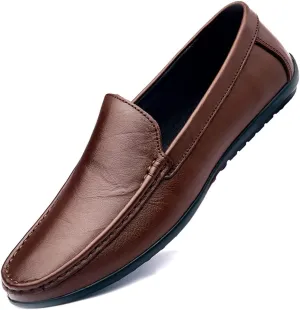 Minishion Mens Shoes Loafers Casual Walking Office Dress Shoes 5705#