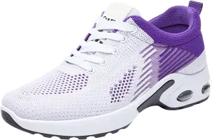 Musabela Orthopedic Shoes for Women Comfortwear Ortho Shoes for Women Plantar Fasciitis Walking Tennis Shoe Arch Support Air Cushion Running Shoe Mesh Breathable Gym Work Fashion Stretch Sneakers