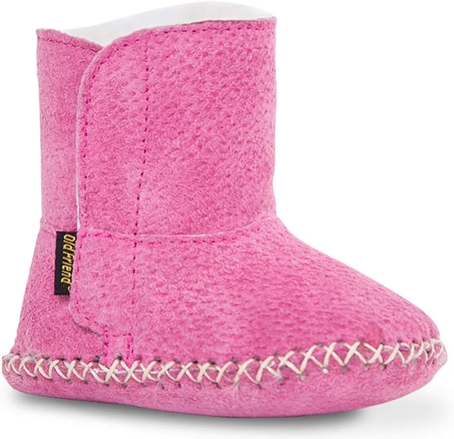 Old Friend unisex-baby Velcro Bootee