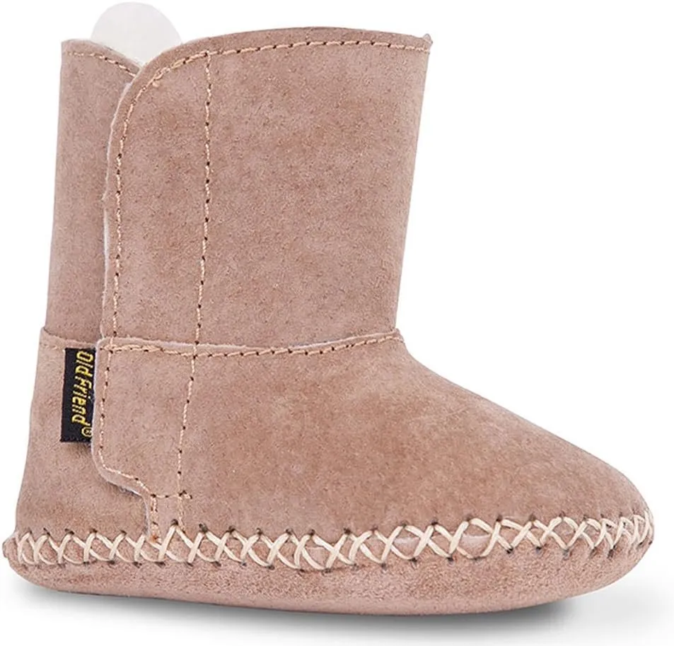 Old Friend unisex-baby Velcro Bootee