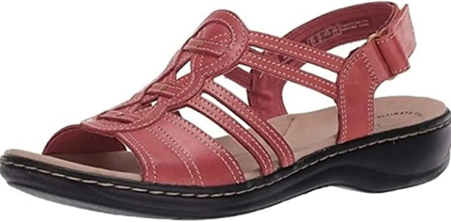 Orthopedic Flat Sandals for Women Flat Summer Ankle Strap Sandals Foot Arch Supports Orthopedic Sneakers