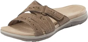 Orthopedic Sandals for Women Dressy Comfortable Beach Sandals Flip Flops Summer Walking Sandals with Arch Support