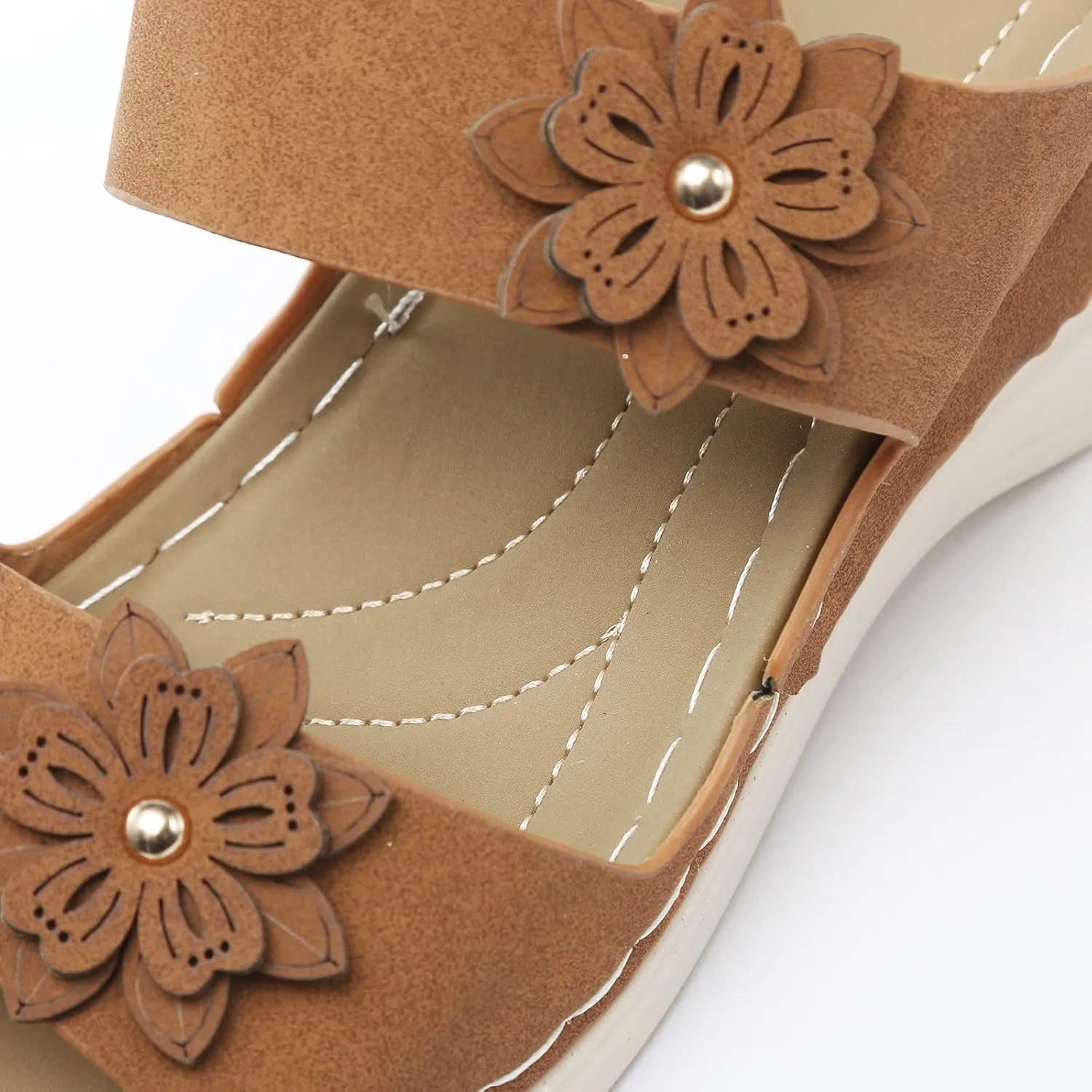Orthopedic Sandals for Women Platform Wedge Sandals Anti-Slip Slippers Wide Width Sandals Comfortable Summer Shoes