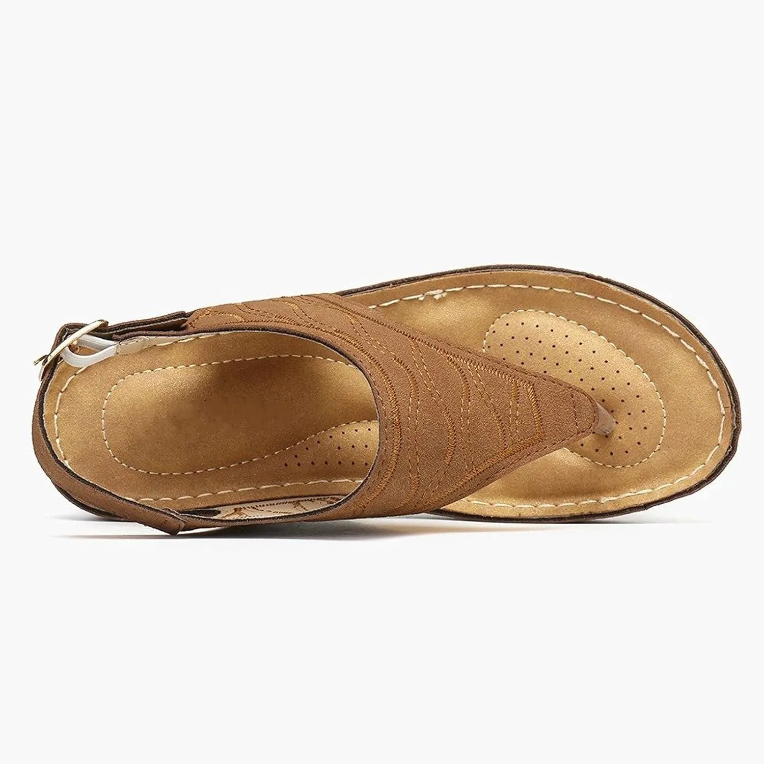 Orthopedic Sandals for Women,Arch Support Anti-Slip Summer Sandal Beach Bohemia Comfortable Platform Outdoor Flats Shoes