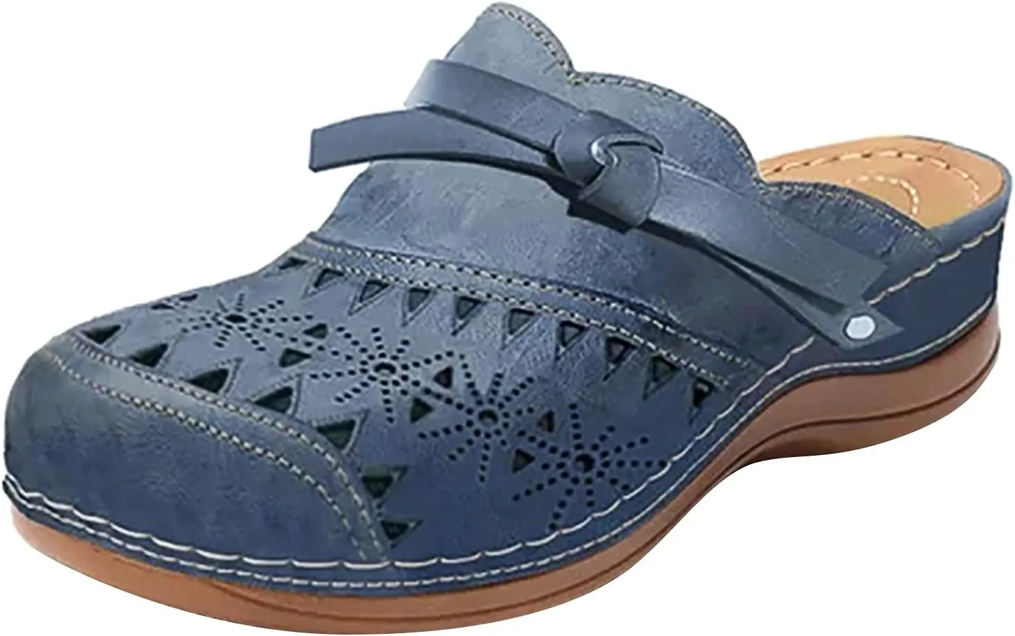 Orthopedic Sandals for Women,Arch Support Anti-Slip Summer Sandal Beach Bohemia Comfortable Platform Outdoor Flats Shoes