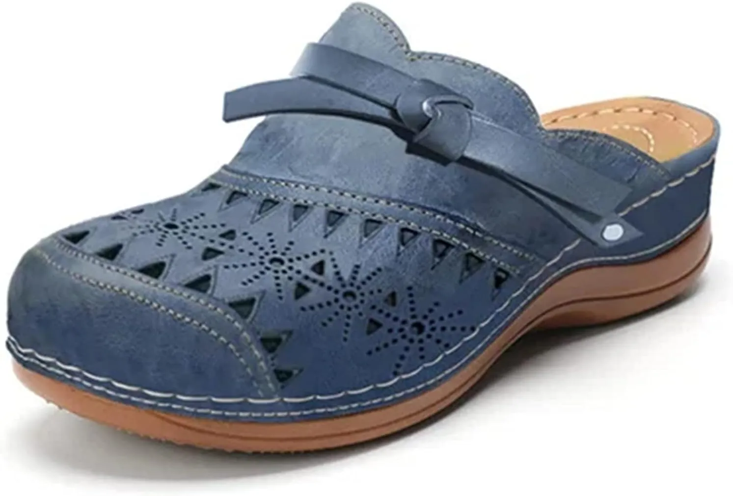 Orthopedic Sandals for Women,Arch Support Anti-Slip Summer Sandal Beach Bohemia Comfortable Platform Outdoor Flats Shoes