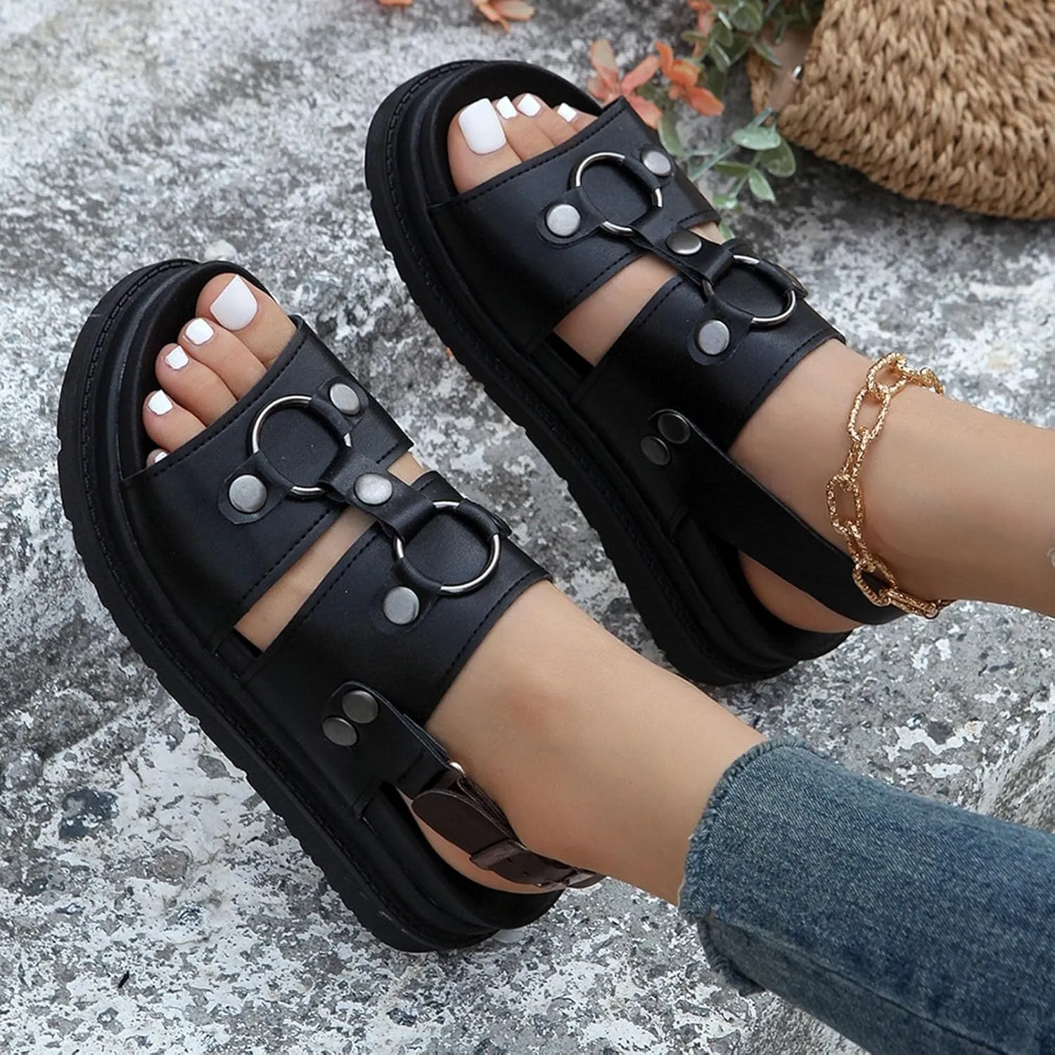 Platform Sandals for Women Womens Orthopedic Sandals Comfortable Summer Platform Casual Dress Women Sandal