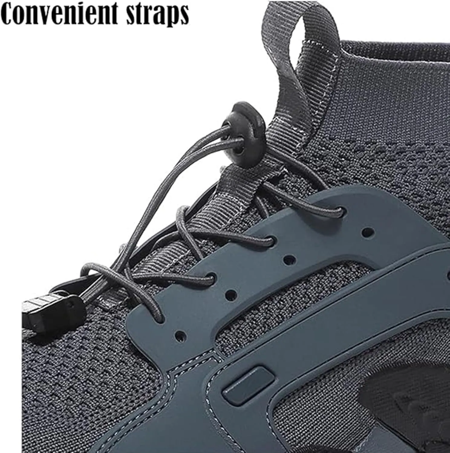 Quick Dry Water Shoes for Outdoor Hiking/Climbing - Men's Lightweight Breathable Sneakers and Women's Fashionable Travel Sneakers,Black-41