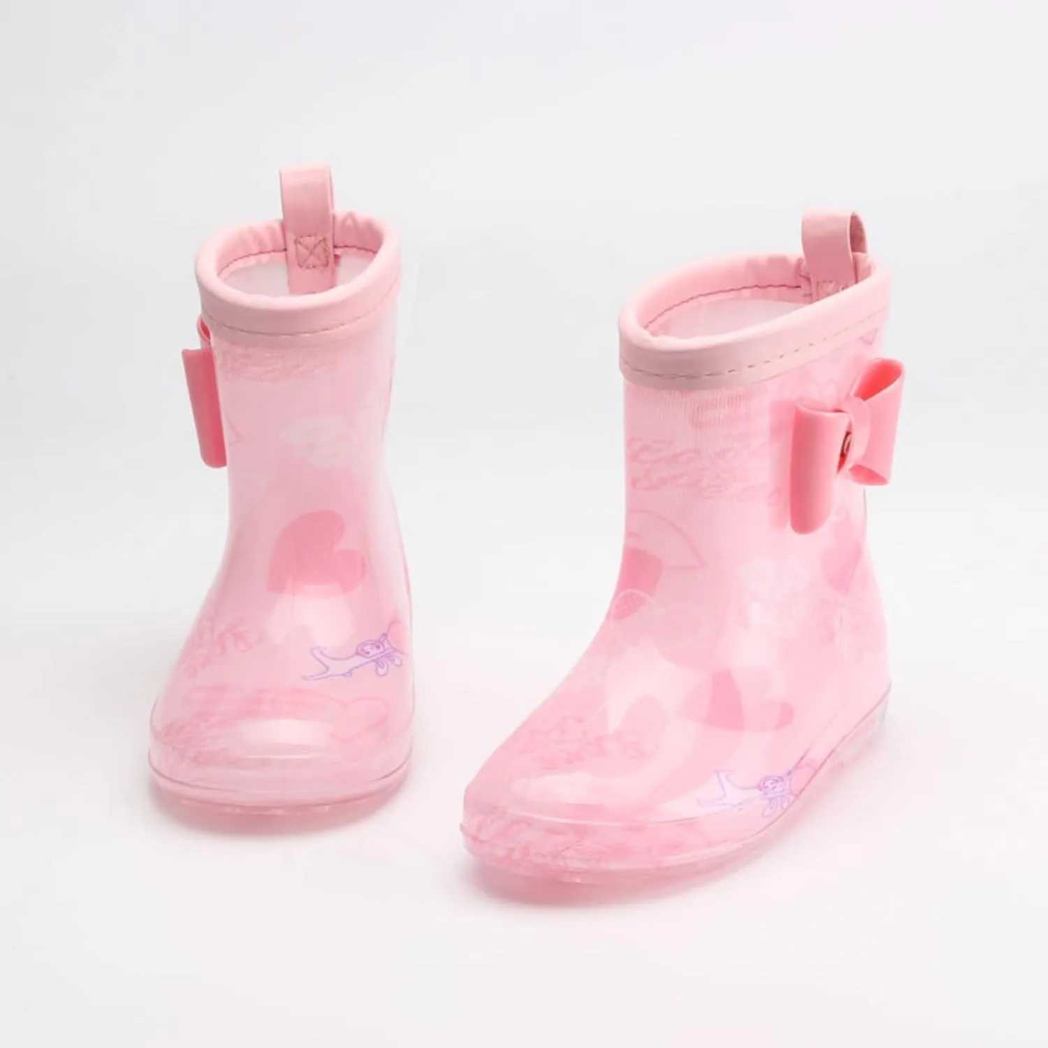 Rain Boots For Boys Toddler Kids Rainbow Rubber Boots Toddler Boy Rain Boots With Bowknot Rain Boots Toddler Boy