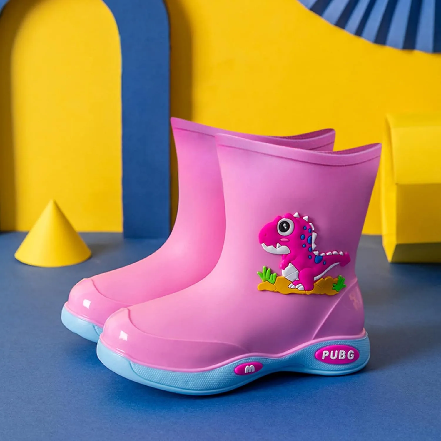 Rain Boots Girls Boys Kids Cartoon Baby Rubber Boots Toddler Waterproof Garden Shoes for Outdoor Big Boys Winter Boots