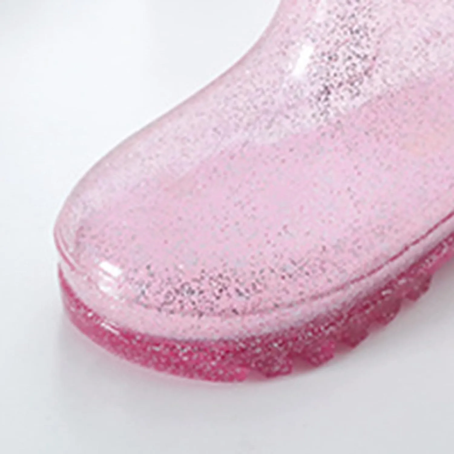 Rain Boots Kids Toddler Kids Waterproof Rain Boots Light Infant Boys Girls PVC Rain Boots (Pink, 18-24 Months)