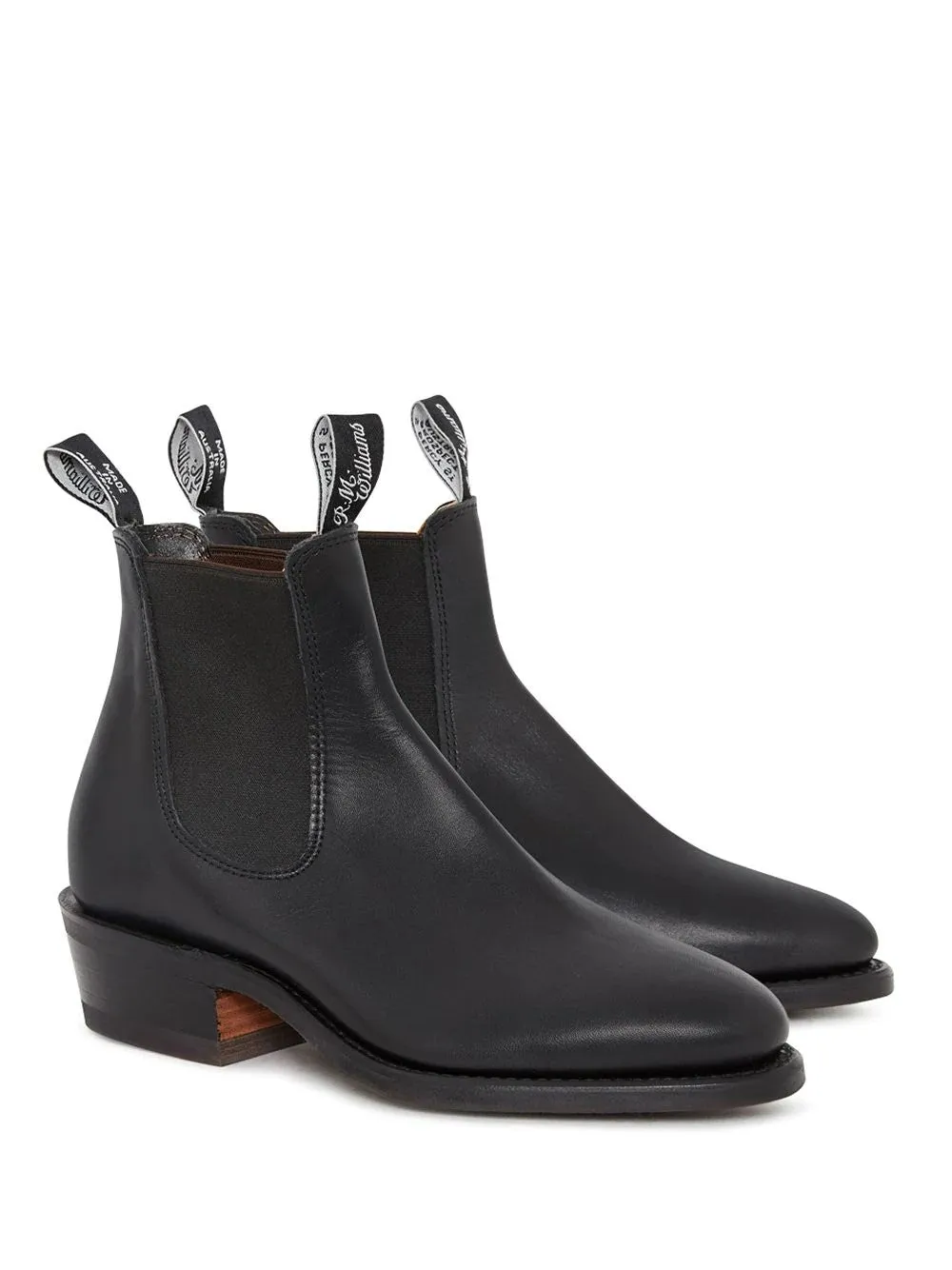 R.M.Williams - Comfort Lady Yearling - Painted Edge - Black