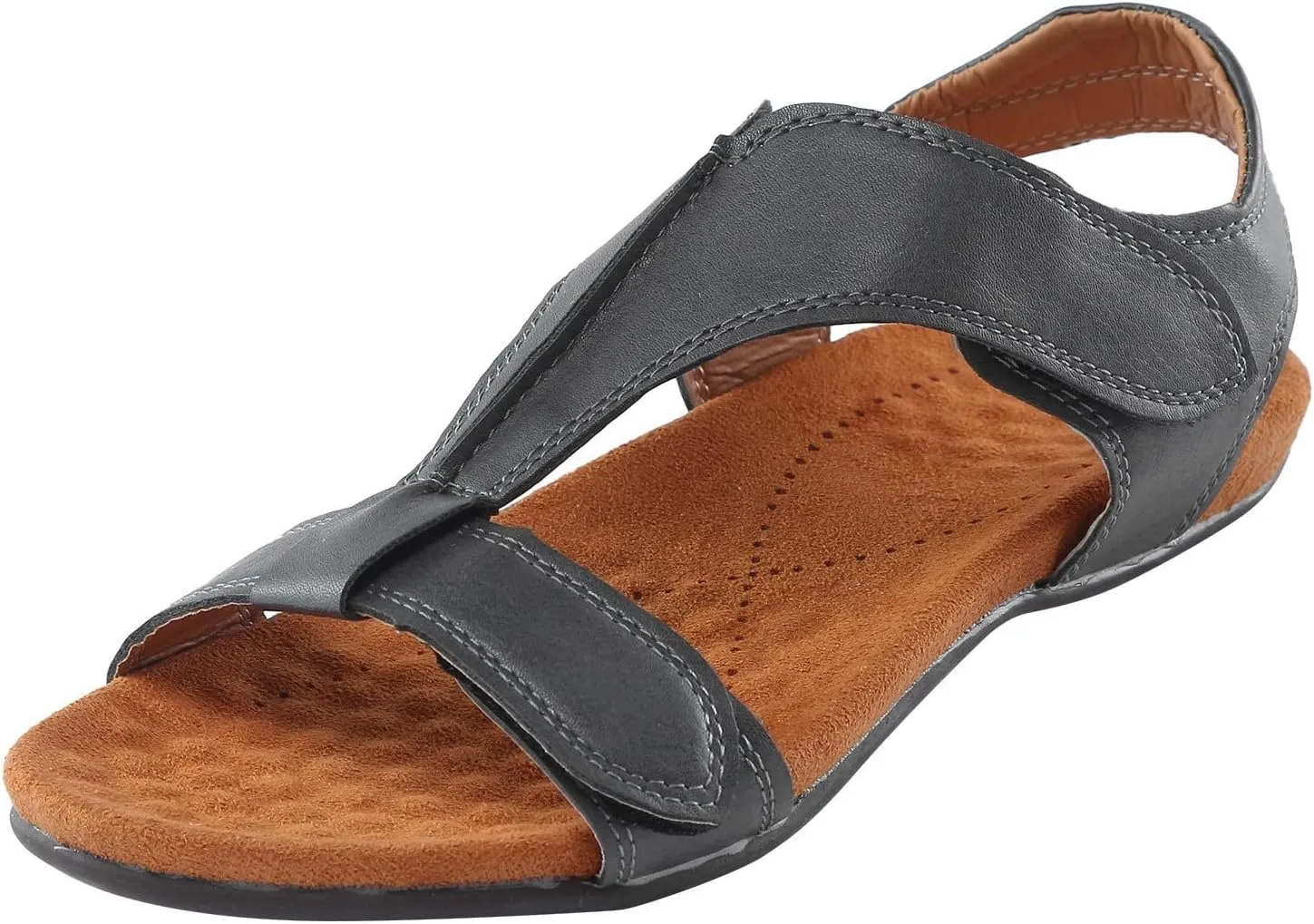 Sandals for Women 2024 Orthopedic Flat Arch Massage Summer Walking Beach Shoes Dressy Arch Support Flat Slip on Sandals