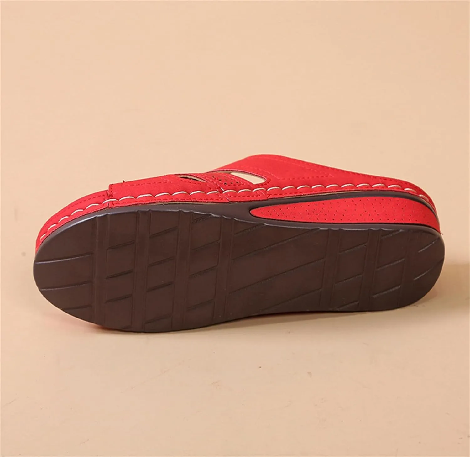 Sandals for Women Casual Summer 2025 Casual Slip on Sandals Orthopedic Wedge Flat Open Toe Platform Sandals Beach Sandals Dress Shoes Comfortable Outdoor Shoes