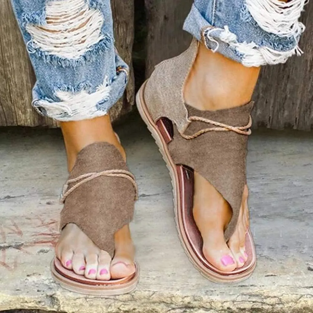 Sandals for Women Thong,Women's Bohemia Bling Rhinestone Pearl Flat Sandals Flat Gladiator Sandals Open Toe Dress Shoes
