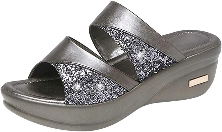 Sandals Wedge for Women Wedge Sandals for Women Soft Dressy Sandal for Womens 2025 Summer Shoes for Womens 2025