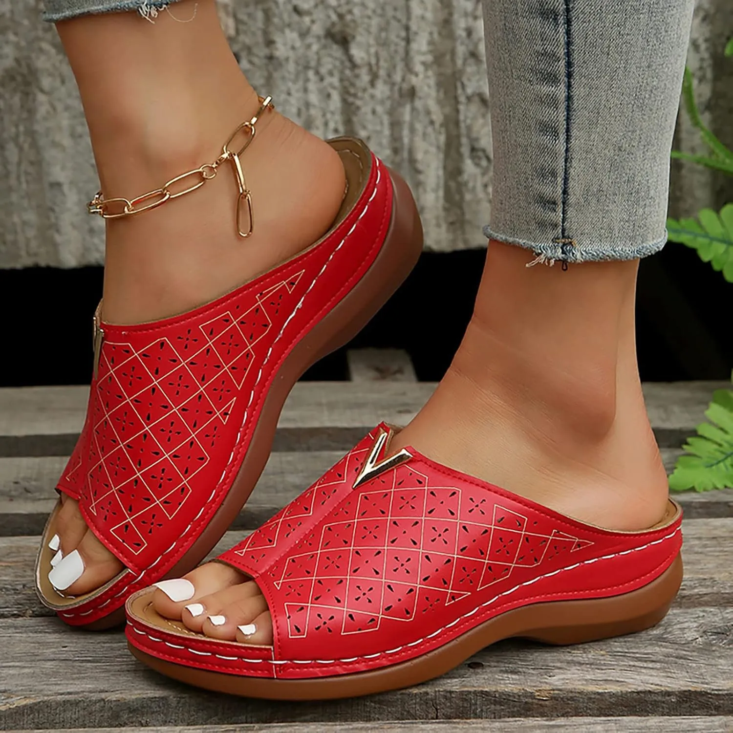 Sandals Wedge for Women Wedge Sandals for Women Soft Dressy Sandal for Womens 2025 Summer Shoes for Womens 2025