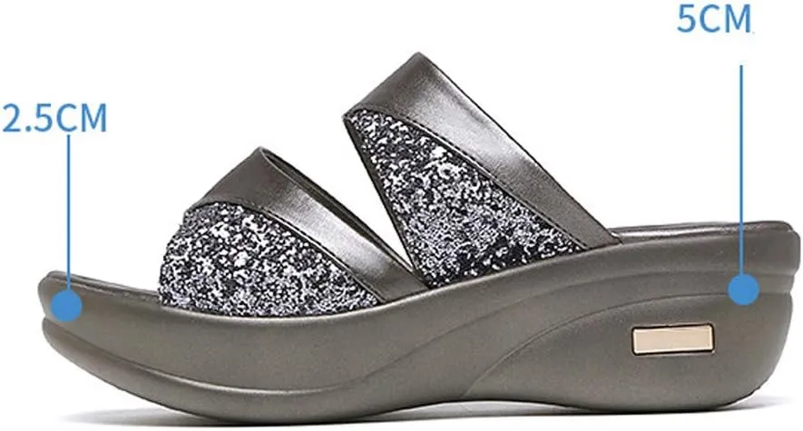 Sandals Wedge for Women Wedge Sandals for Women Soft Dressy Sandal for Womens 2025 Summer Shoes for Womens 2025