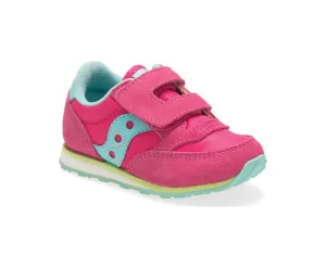 Saucony Baby Jazz HL | Pink/Turquoise/Lime Toddler Sneakers
