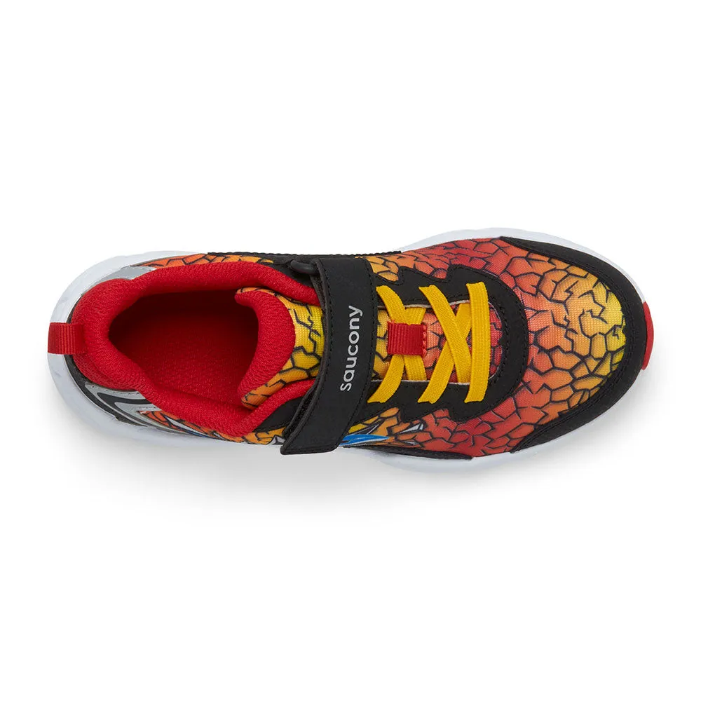 Saucony Flash AC 3.0 JR | BK/RD/YW Big Kids Sneakers