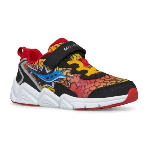 Saucony Flash AC 3.0 JR | BK/RD/YW Big Kids Sneakers