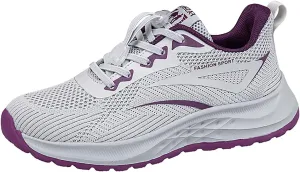 SBGMoSJ Womens Shoes Sneakers Slip On Wide Women's Hiking Shoes Size 5.5 White Tennis Shoes Women Platform White Wide Width Casual Sneakers Women Zapatos Antideslizante para Mujer
