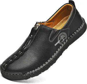 Shaire Men's Loafers Slip-On Shoes Classic Comfort with Memory Foam Casual Driving Moccasins